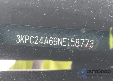 2022 Hyundai Accent Se from USA, damaged, VIN 3KPC24A69NE158773